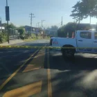 El cierre se registra en la avenida Oswaldo Guayasamín, en sentido Tumbaco-aeropuerto.