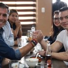 El presidente Daniel Noboa ya participa de encuentros junto a candidatos de ADN, como Harold Burbano, candidato a la Alcaldía de Quito.