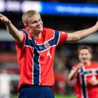 Haaland llega con la pólvora encendida: marcó un doblete ante Dinamarca y será la gran amenaza de Noruega frente a Portugal.