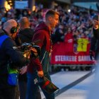 Cristiano Ronaldo en Oslo, pero no salió de titular.