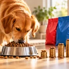 El precio del alimento para perros varía según la marca y la porción recomendada, lo que influye en el gasto diario de los hogares.