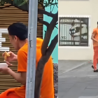 El SNAI informó que la persona captada con uniforme naranja en Latacunga no se encontraba bajo custodia y ya había recuperado su libertad.