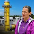 En diciembre de 2024, la entonces ministra Inés Manzano ya consultaba por Gasvesubio al gerente de Elecaustro dos semanas antes de comenzar la compra de energía termoeléctrica.