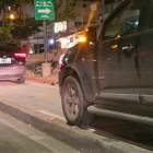 Ante la falta de control y vulnerabilidad de la infraestructura, los conductores invaden fácilmente la ciclovía sobre la acera de la avenida Narcisa de Jesús.