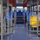 Según anunció la ATM, los nuevos buses tienen capacidad para 91 pasajeros y cuentan con aire acondicionado y Wi-Fi.
