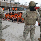 Imagen de privados de la libertad de la Cárcel de Esmeraldas, compartida por el SNAI.