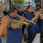 La banda municipal de Guayaquil presenta retretas durante las festividades octubrinas.