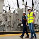Recorrido por la subestación eléctrica Las Esclusas en Guayaquil.