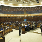 Pleno de la Asamblea Nacional, en el segundo debate de la ley reformatoria.