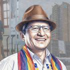 Guillermo Churuchumbi, coordinador nacional de Pachakutik, fue alcalde de Cayambe, en dos períodos.
