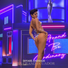 Shyare Andrade en pasarela en el Miss Grand International 2026.
