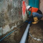 La obra de alcantarillado sanitario avanza en Sergio Toral y sectores cercanos del noroeste de Guayaquil.