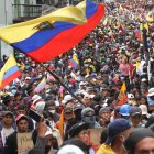 Organizaciones sociales marchan este 8 de octubre en Ecuador por salud, educación e IESS.