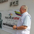 Alfonso Ortiz Cobo, es uno de los activistas que viene promoviendo pedidos de justicia para Mónika Silva