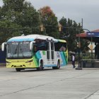Una unidad del sistema de transporte Metrovía.