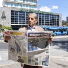 Canillitas y lectores de Quito lamentan la última edición impresa de Diario EXPRESO, que circula este 9 de octubre de 2026.