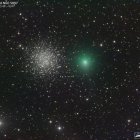 El cometa 88P/Howell se acercó a la Tierra a unos 224 millones de kilómetros, pero su escaso brillo dificulta observarlo.