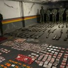 Las Fuerzas Armadas informaron sobre el hallazgo en un barrio del norte de Quito.