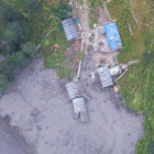 Nueva inundación en Nepal por desbordamiento del río Budhi Gandaki.