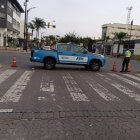 La ATM regula la circulación durante la jornada de Ruta Urdesa en la avenida Víctor Emilio Estrada.
