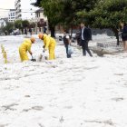 El pasado 8 de octubre de 2026 se registró una fuerte granizada en el norte de Quito