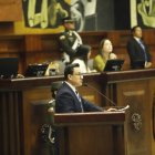 David Rosero enfrentó al Pleno de la Asamblea en su juicio político el 13 de octubre de 2026.