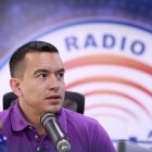 El presidente Daniel Noboa reaccionó a la captura de integrantes del grupo delictivo Comandos de la Frontera.
