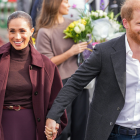 Meghan Markle y el príncipe Harry visitaron Nottingham, y así retomaron su agenda juntos desde su regreso a Reino Unido.