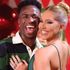 Vinicius junto a su ex pareja, Virginia Fonseca.
