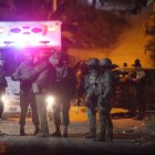 Militares durante un operativo en Monte Sinaí, en el noroeste de Guayaquil.