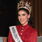 Dalia Bucaram, Miss Universo Ecuador 2026, busca el apoyo del público para conseguir un lugar en el Top 30.