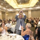 Leonardo Orlando, prefecto de Manabí, muestra su emoción al conocerse de la distinción para la provincia