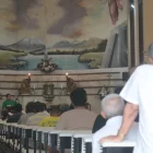 Misas en la parroquia Nuestra Señora del Perpetuo Socorro al día siguiente de la muerte del padre Patricio Sánchez.