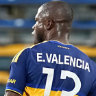 Enner Valencia, jugador de Boca Juniors.