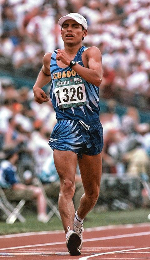Jefferson Pérez alcanzó la primera medalla olímpica para el país en Atlanta 1996.