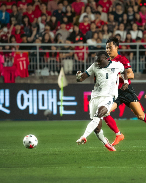 Jordy Caicedo reconoció que no fue sencillo comenzar la era Gallardo con una derrota ante Corea del Sur.