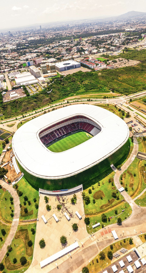 En el moderno estadio Akron de Guadalajara jugará el México vs Corea del Sur.
