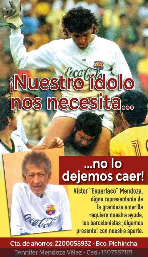 Familiares de Víctor Mendoza piden ayuda de urgencia.