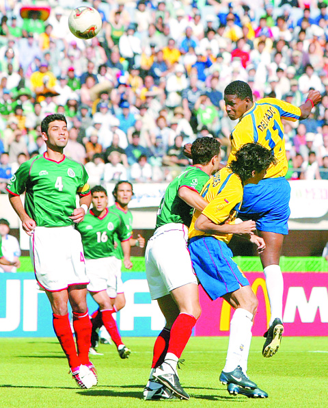 La Selección de Ecuador perdió ante México en el Mundial 2002.