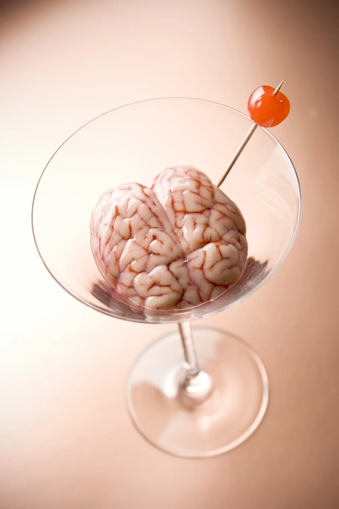 Esta foto se titula 'Brain martini', de 90 x 60 cm. Esta vez 'Raw' se exhibirá como parte de un concierto junto a la banda guayaquileña Vírgenes Violadoras.
