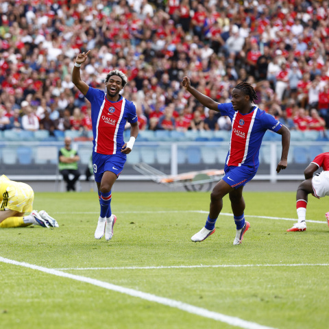 Ibrahim Mbaye marcó el único tanto del PSG.
