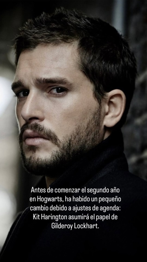 Kit Harington fue anunciado como el nuevo Gilderoy Lockhart para la segunda temporada de la serie de Harry Potter.