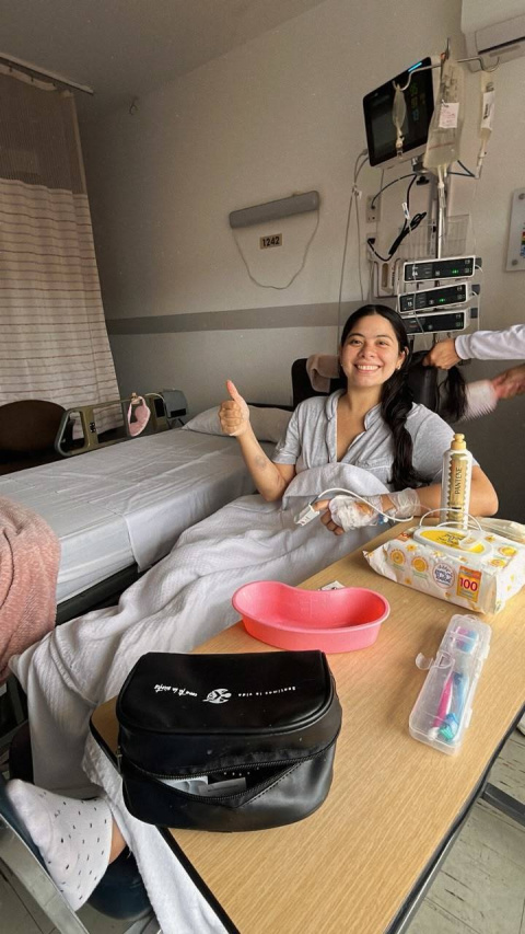 Giuliana estuvo dos meses hospitalizada tras el siniestro.