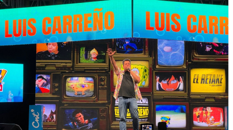 Luis Carreño da voz a múltiples personajes, pero el más famoso es Bob Esponja