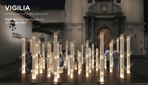 pabellón Vigilia, umbral de luz y rito colectivo, de Luis Alberto Menéndez, de Lams Arquitectos.