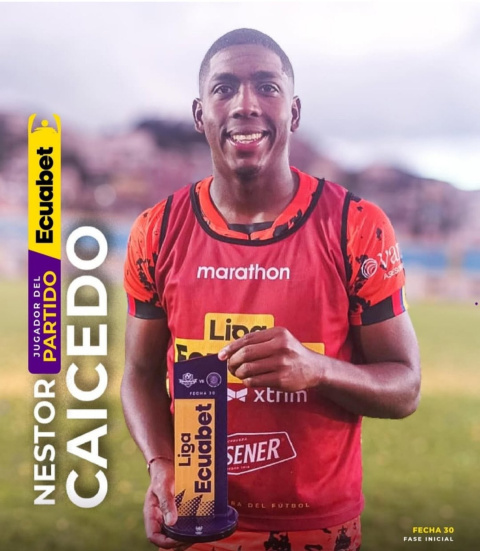 Los reclamos serían por la alineación de Néstor Caicedo jugador del Macará.