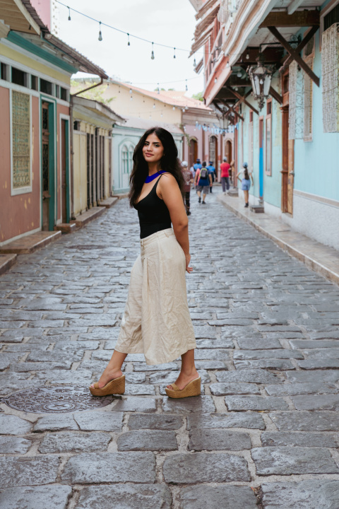 Esmeralda cuenta que suele ser reconocida en la calle, por personas que le agradecen su contenido y le confiesan admiración
