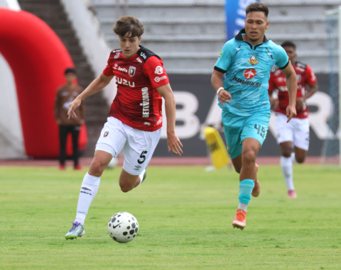 Tobías Coppo destaca que está contento en el fútbol ecuatoriano.