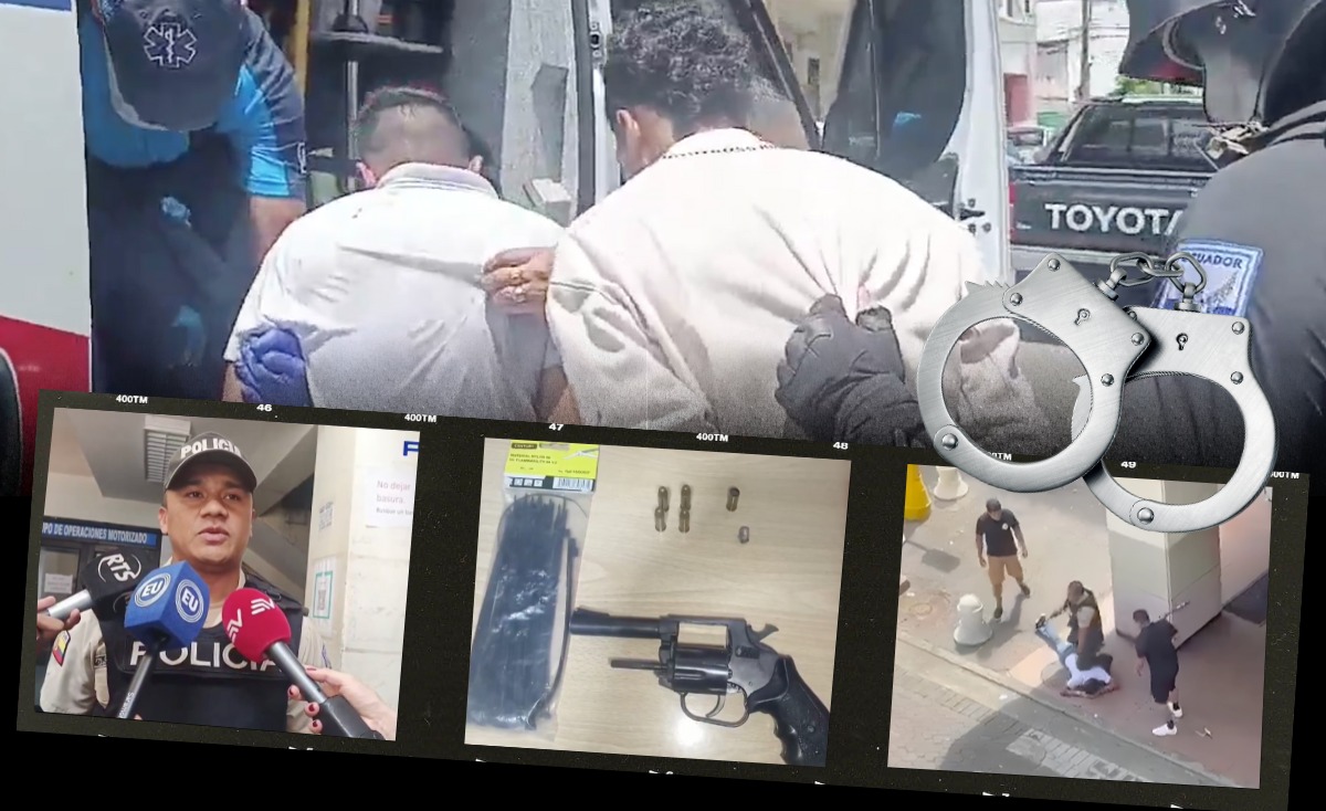 Intento de robo en centro de Guayaquil: detenidos y $5.000 recuperados ...