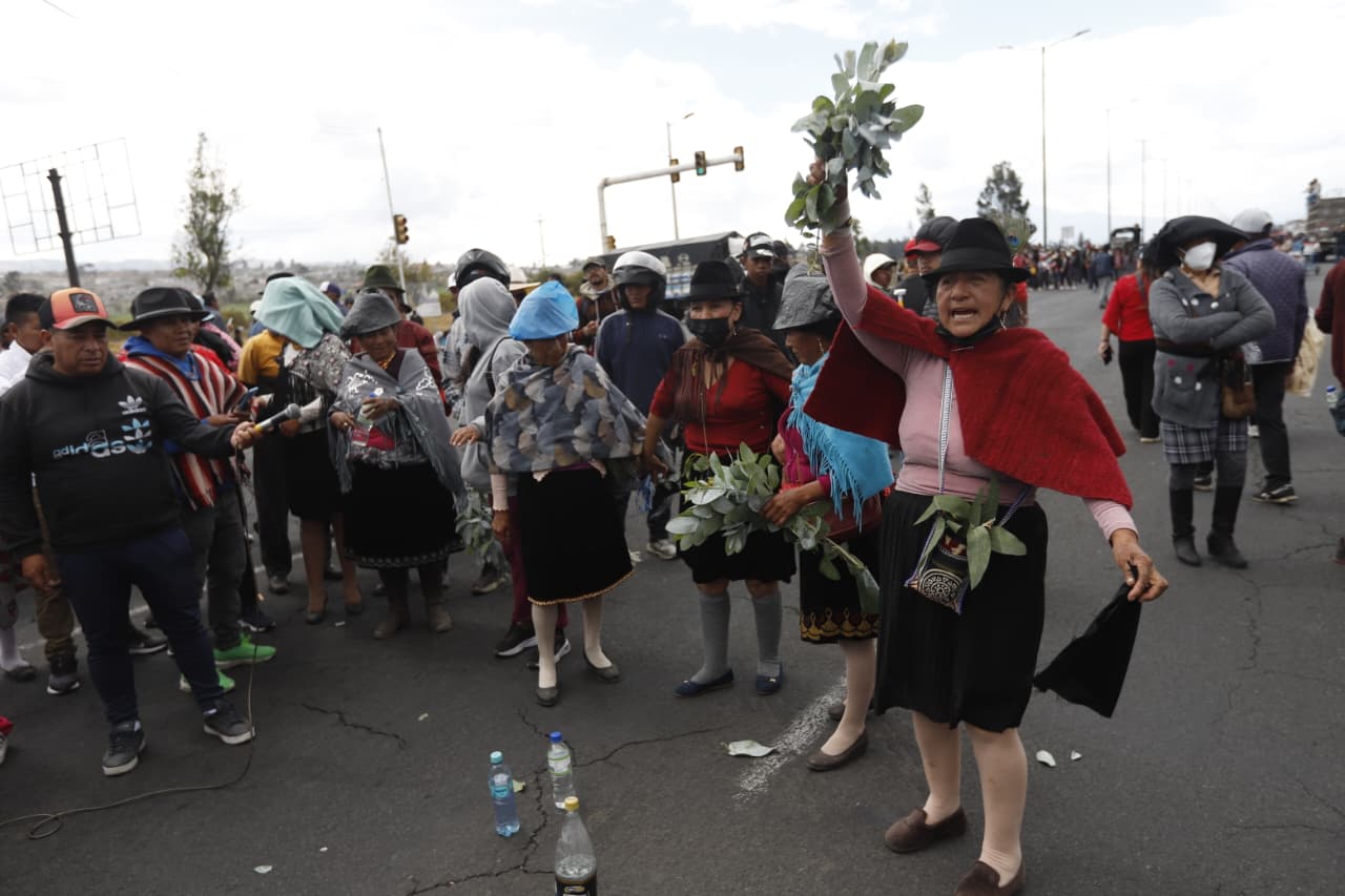 Paro Nacional: minuto a minuto de la protesta en Ecuador, jornada 22 de ...